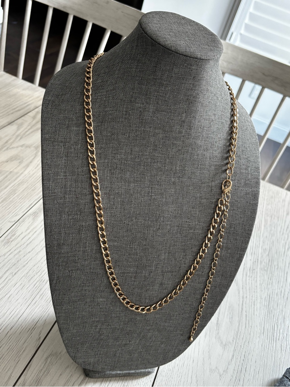 Gold Chain Link Long - Classic Women’s Accessory